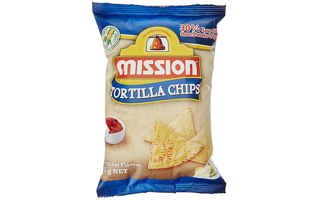 Mission Tortilla Chips Orginal Flavour   Pack  65 grams
